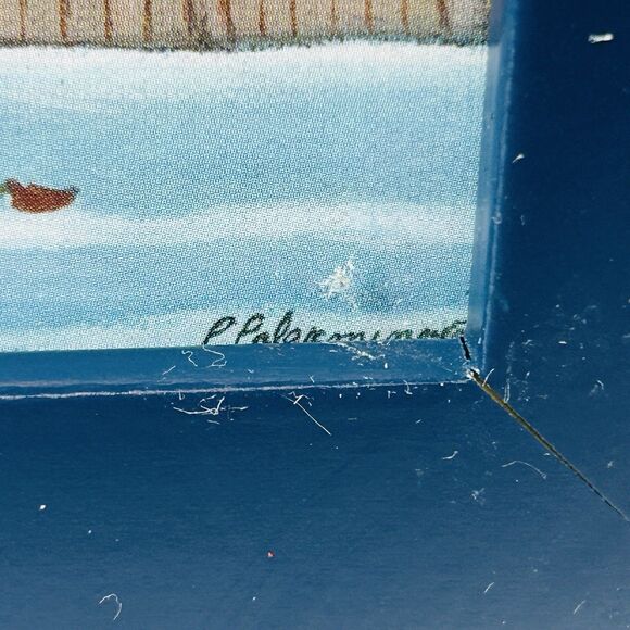 Patricia Palermino Torpedo Factory Art Center Framed Print Folk Art 7X9 VA - Picture 5 of 6